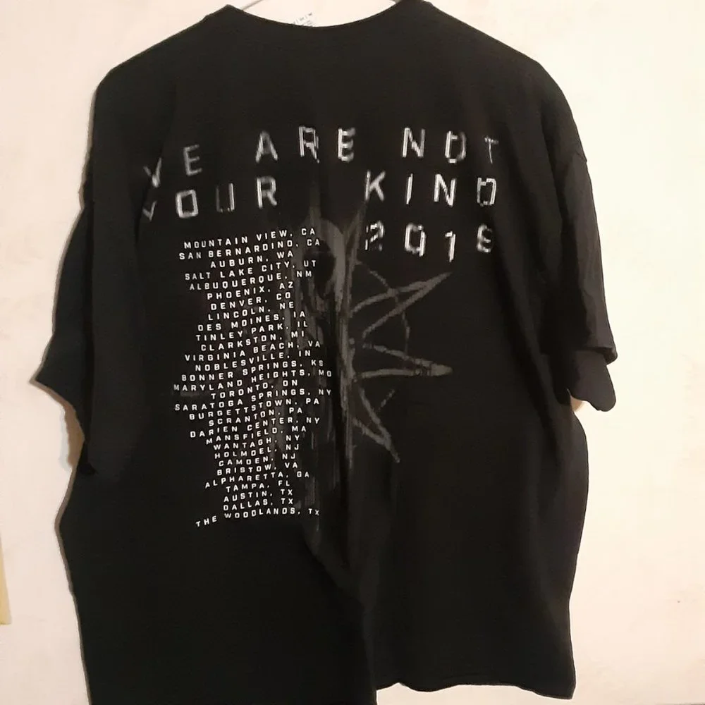Slipknot We are Not Your Kind 2019 Concert Tour T Shirt in Men's Size 2XL - Picture 3 of 6